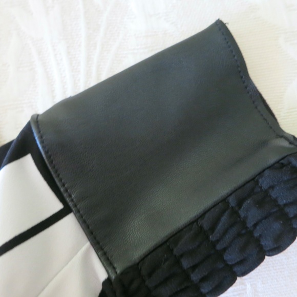 Alfani Black and White Slit Sleeve Tunic Top Size XS - Picture 9 of 13